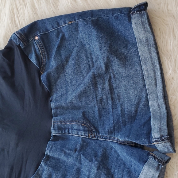 Celebrity + Pink Maternity Women's Denim Short XL - Picture 4 of 9